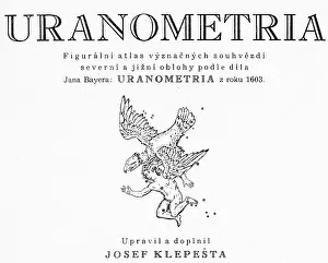 Constellation Prints: Bayer's Uranometria