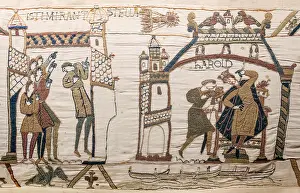 Astronomy Prints: Bayeux Tapestry, Halley's Comet of 1066