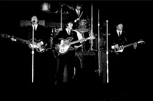 Science Source Collection Prints: The Beatles in Concert, 1964