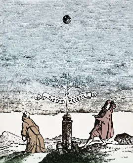 Theorist Prints: Behavior of Falling Bodies, 17th Century