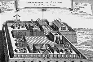 Globe Prints: Beijing Observatory, 1747
