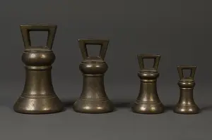 Shaped Prints: Bell Shaped Avoirdupois Weights