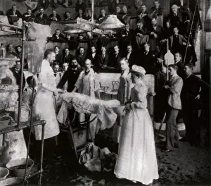 Theater Prints: Bellevue Operating Room, Late 19th Century