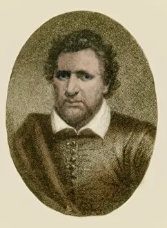 Playwright Prints: Ben Johnson, English Playwright