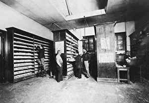 Court Prints: Bertillon's Filing System, 19th Century