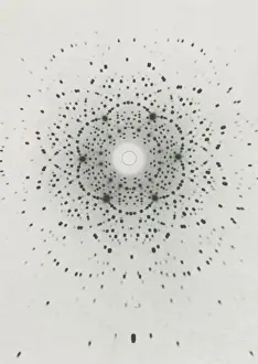 Diffraction Prints: Beryl, X-Ray Diffraction