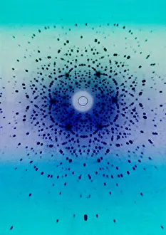 Atoms Prints: Beryl, X-Ray Diffraction