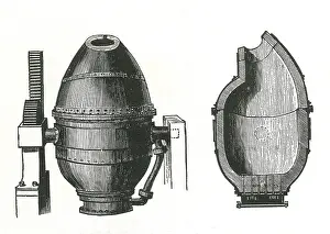 Industrial Revolution Prints: Bessemer Converter