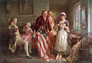 Flag Prints: Betsy Ross, 1777