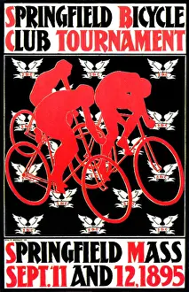 Club Prints: Bicycle Club Tournament Poster, 1895