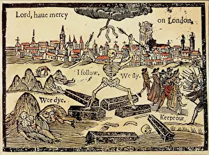 Pandemic Prints: Black Death, Bubonic Plague, 1625