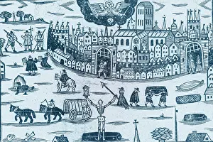 Pandemic Prints: Black Death, Medieval Bubonic Plague