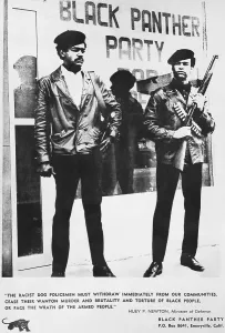 Civil Prints: Black Panther Poster, 1968