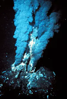 Volcanoes Prints: Black Smoker Submarine Vent