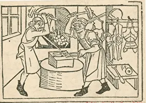 Smith Prints: Blacksmiths, Medieval Tradesmen