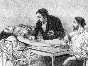 Weak Prints: Blood Transfusion, 1882