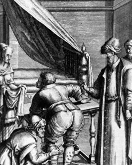 Humors Prints: Bloodletting, 16th Century