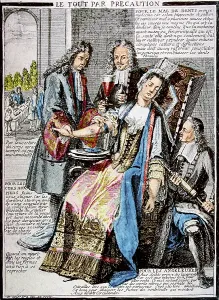 Humors Prints: Bloodletting, 17th Century