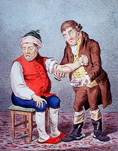 1800s Prints: Bloodletting, 1804