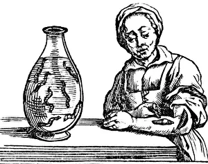 Humors Prints: Bloodletting, Leech Method
