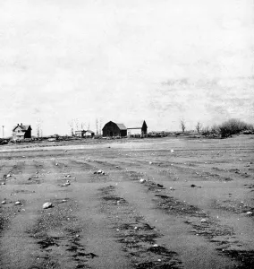 Prairie Prints: Blown Out Field in South Dakota, Dust Bowl, 1935