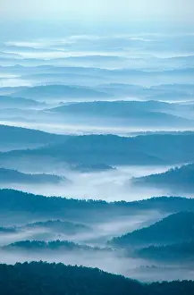 Hill Prints: Blue Ridge Foothills