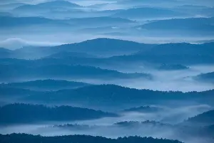 Range Prints: Blue Ridge Foothills