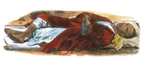 Britain Prints: Body of Tewodros II, 1868