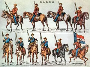 Colonial Prints: Boer Commandos, Civilian Militia