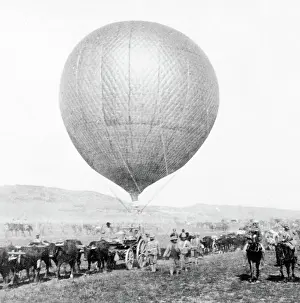 Balloon Prints: Boer War, Balloon Corps, 1900