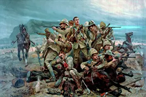 Empire Prints: Boer War, Battle of Elands River, 1901
