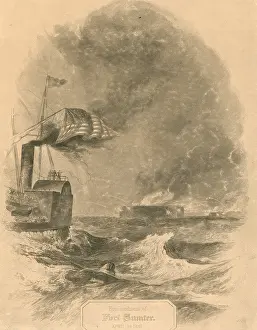 Opening Prints: Bombardment of Fort Sumter, Charleston, 1861