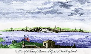 Cities Prints: Boston. 1787