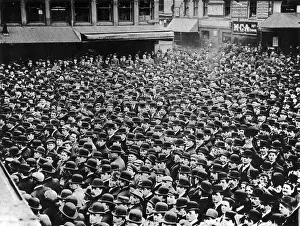 Organized Prints: Boston Labor Demonstration, 1910's