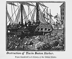 Icon Prints: Boston Tea Party, 1773