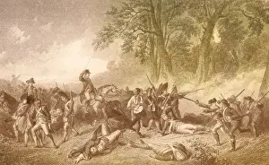 Military Prints: Braddock's Defeat, 1755