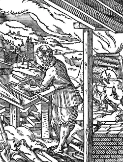 Maker Prints: Brick Maker, Medieval Tradesman