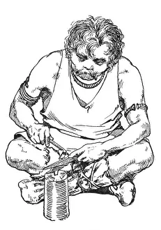 Primitive Prints: Bronze Age Blacksmith