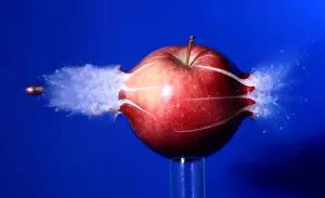 Apple Prints: Bullet Hitting an Apple
