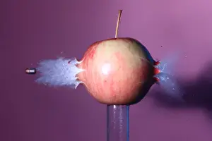 Apple Prints: Bullet Hitting an Apple