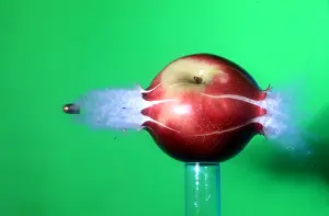 Apple Prints: Bullet Hitting an Apple
