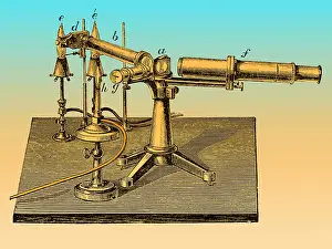 Instrument Prints: Bunsen-Kirchhoff Spectroscopic Apparatus, 1869