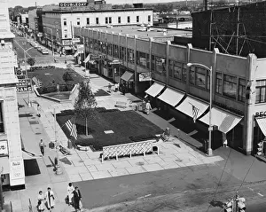 1950 Prints: Burdick Street Mall