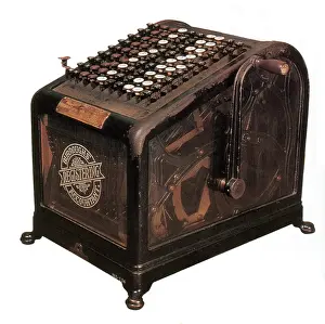 Revolutionary Prints: Burroughs Adding Machine, 1886