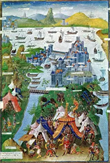 Fall Prints: Byzantine-Ottoman Wars, Constantinople Falls, 1453