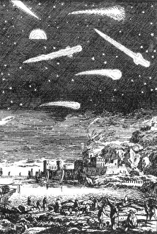 Comet Prints: Calamities Associated with Comets