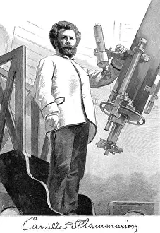 Science Prints: Camille Flammarion, French Astronomer