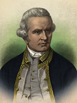 Captain Prints: Captain James Cook, English Explorer