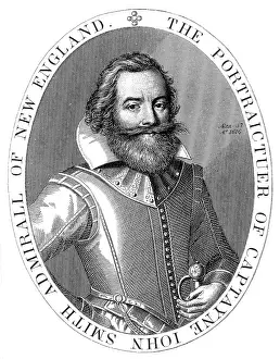 Smith Prints: Captain John Smith, English Explorer