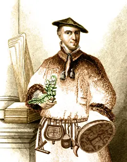 Swedish Prints: Carl Linnaeus, Swedish Botanist